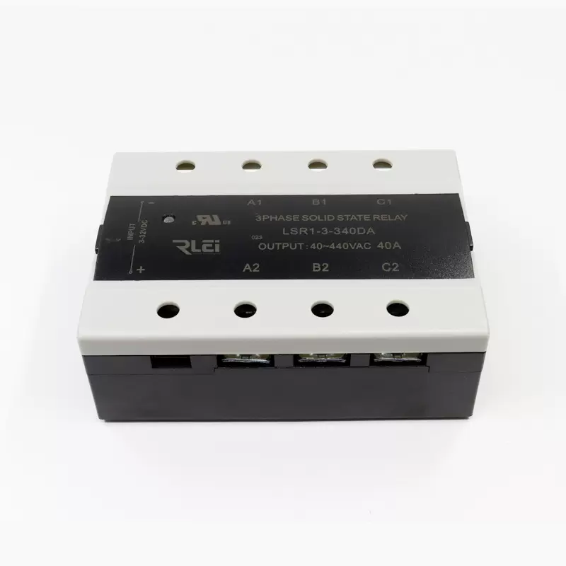 10A25A40A厂家SSR40DA瑞雷工业LSR1-3-340DA三相固态继电器RLEI