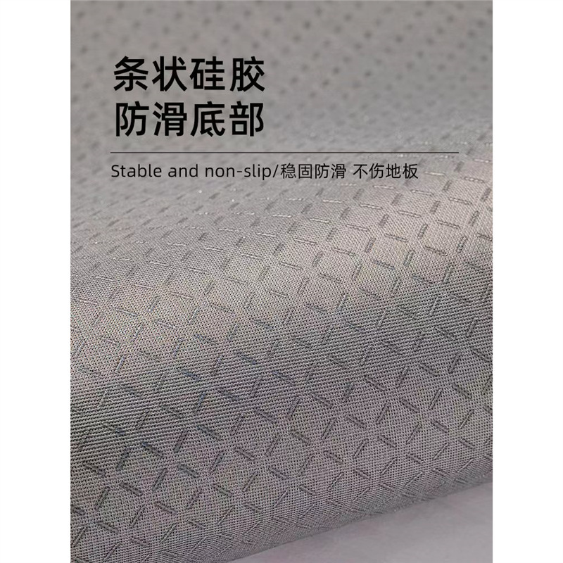 简约麻系圆形客厅地毯卧室衣帽间踩脚毯吸尘垫子房间转椅防滑地垫|undefined