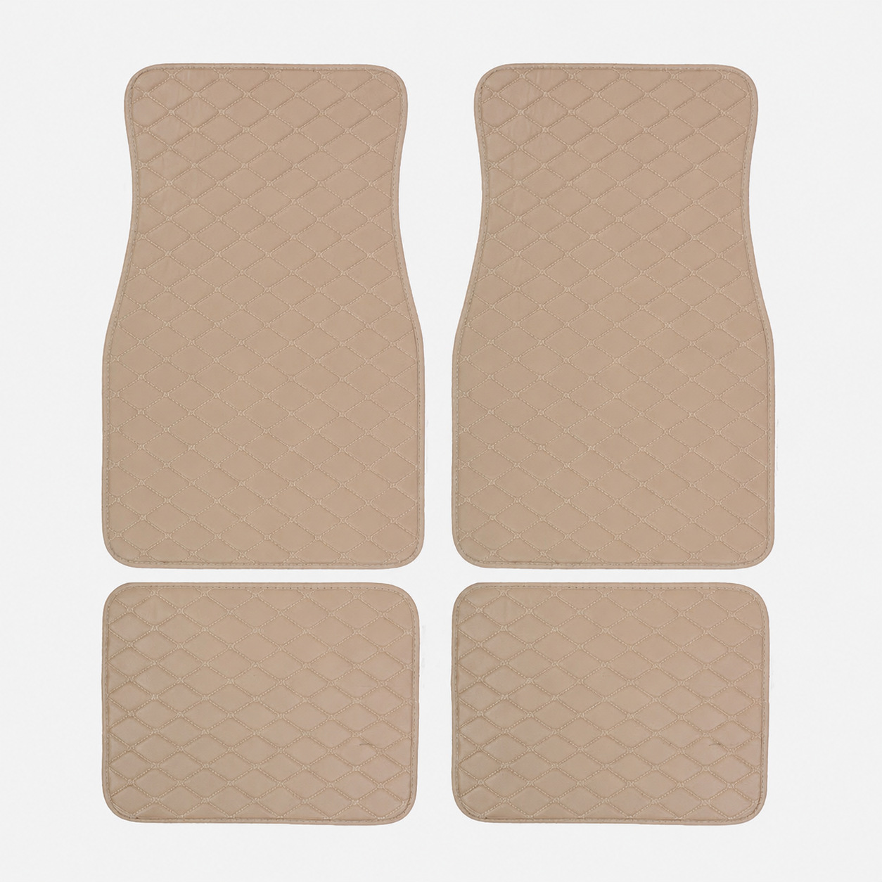Wholesale and dropshipping of foreign trade car carpets, Amazon cross-border quilted foot mats, right-hand drive PVC universal car floor mats