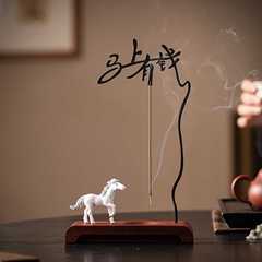創造的な逆さ香立て、すぐにお金がもらえる、線香立て、香立て、家庭用茶室、白檀、沈香、禅の装飾品