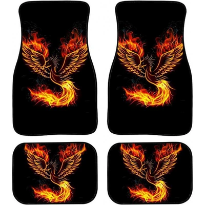 Amazon Cross-Border American Style – Avtomobil döşəmə paspasları - car-floor-mat-18-33444468cm-two-pairs-four-pieces-in-total