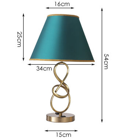 Modern reading for bed for hotel for desktop, creative table lamp