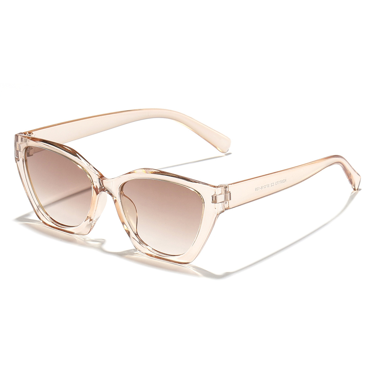2024 nuevo retro irregular de bordes estrechos de color negro gafas de moda al aire libre protección solar desgaste esencial gafas de sol