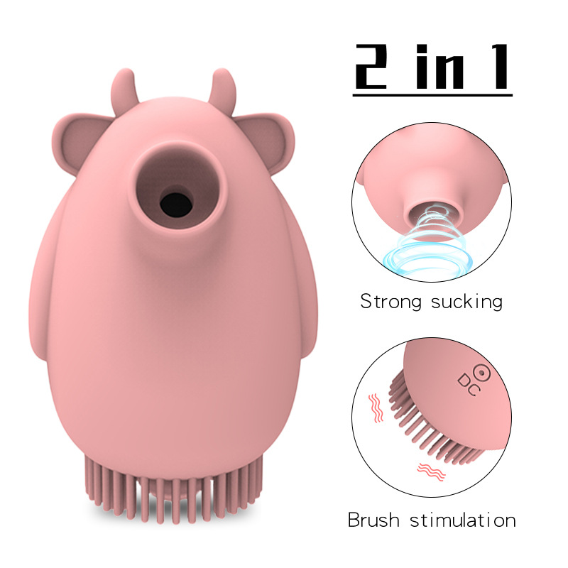 Manno calf cross-suction vibrating egg magnetic rechargeable female masturbation device female clitoris stimulation sucking vibration situation