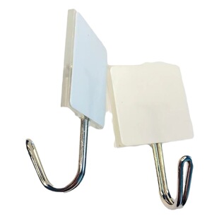 Factory wholesale transparent seamless hook acrylic strong sticky hook punch-free plastic hook with strong bearing capacity