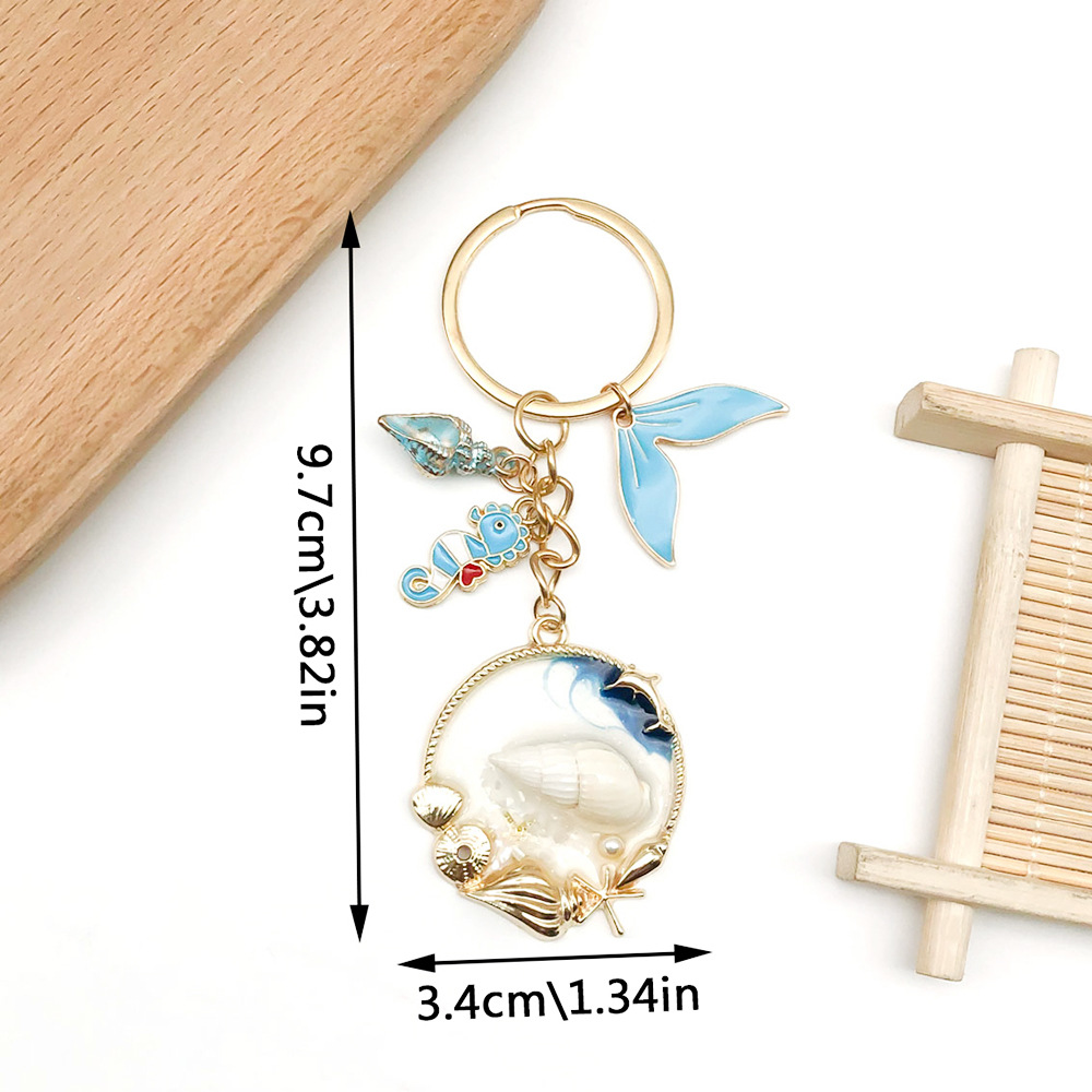 Zinc alloy Material 1 Piece 1 Set Bag Cherry Car Keychain Zinc Alloy Shell Unisex Elegant Keychain