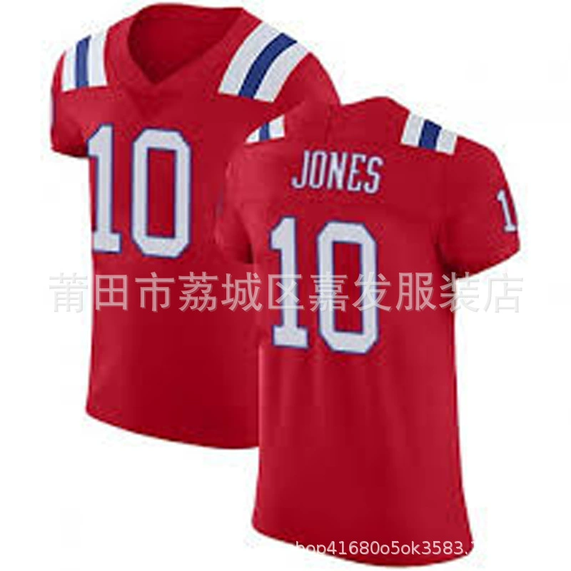 Внешнеторговое предложение футбольная майка Пэтриотс 12# BRADY10#MAYE #11