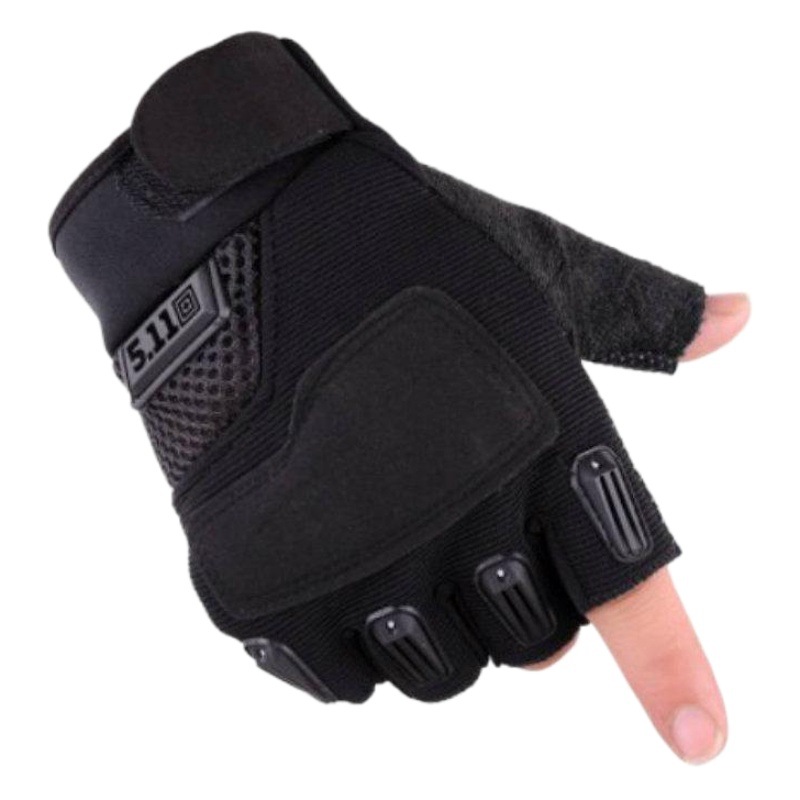 Half Finger Gloves Men's and Women's New Arrow Riding Fitness Non-slip Wear-resistant Outdoor Special Forces Mountaineering Bike