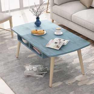 Small Coffee Table Bedroom Simple Style Solid Wood Small Apartment Low Table Easy to Install Living Room Side Table Direct Sales Dropshipping Aliexpress