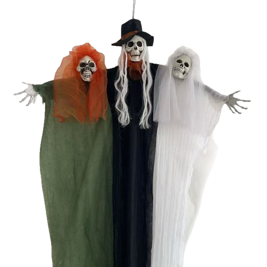 Adorno de Esqueleto Colgante para Casa Embrujada y Halloween