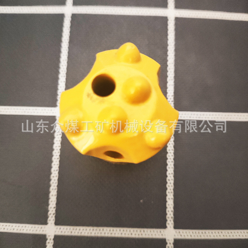 硬质合金球齿钻头普兰卡矿用一字十字梅花凿岩机矿山专用