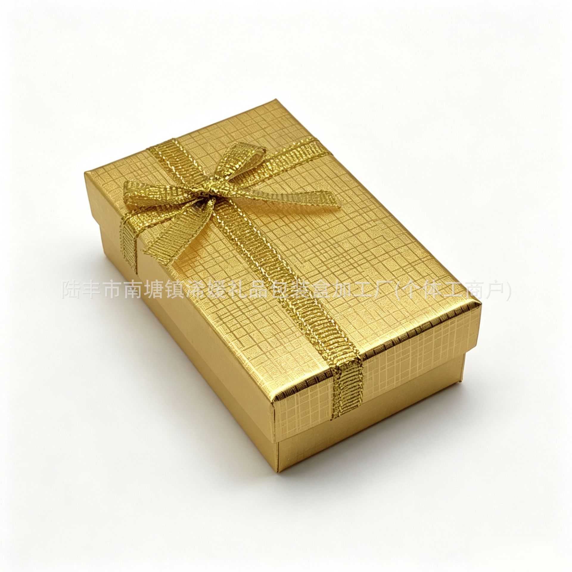 5 * 8 cajas de embalaje de joyas de lazo dorado y plateado, collares, pendientes, pulseras, cajas de regalo generales al por mayor