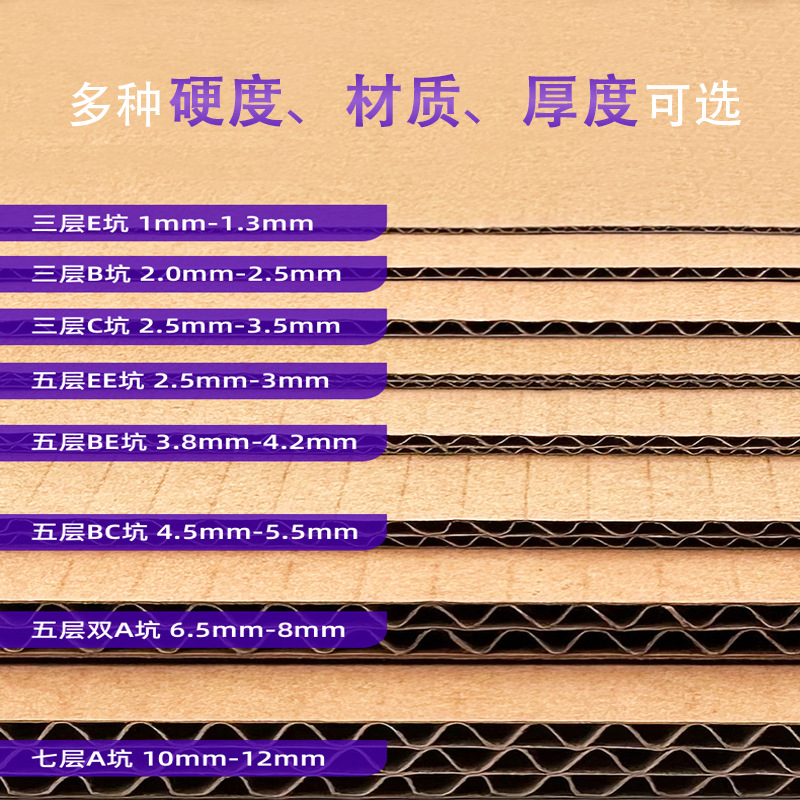 Cartón de tira larga personalizado al por mayor, embalaje, logotipo de impresión, cuadrado corrugado, lotes pequeños, fábrica personalizada al por mayor