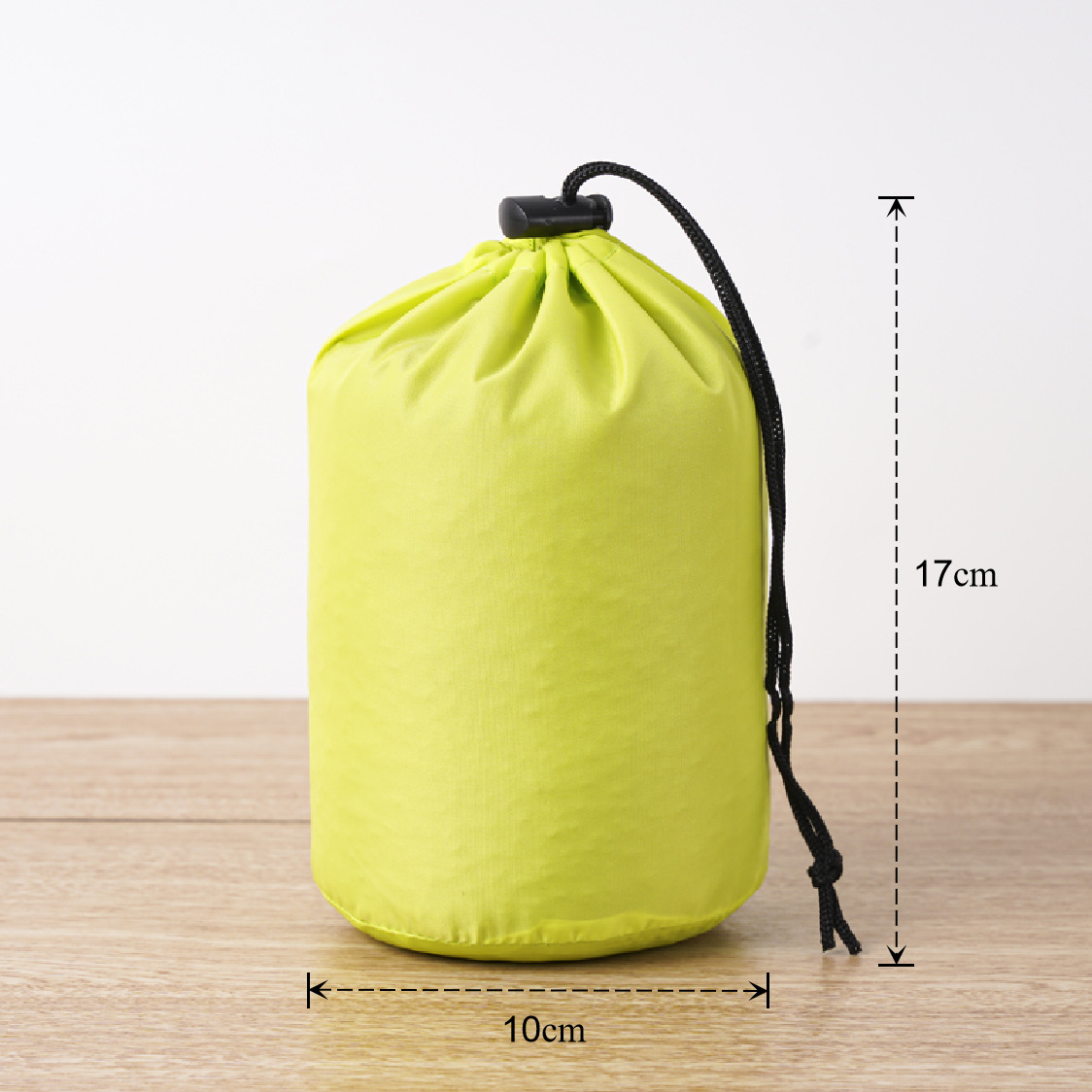 Bolsa de cuerda de nylon impermeable cilíndrica de plumón para ropa doméstica de poliéster bolsa de almacenamiento bolsa de embalaje bolsillo de paquete de contracción image 39
