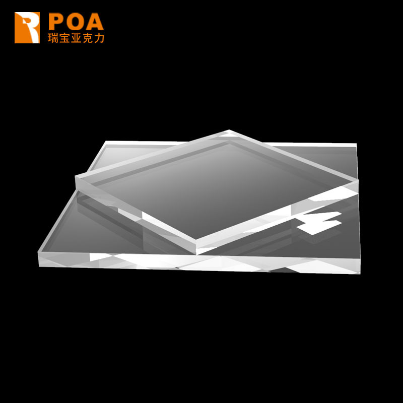 透明亚克力板234568mm有机玻璃塑料板收纳展示盒透明隔板加工定制