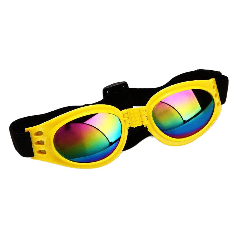 Venta caliente transfronteriza gafas para mascotas gafas de sol plegables para perros a prueba de viento gafas anti-DDoS suministros para mascotas