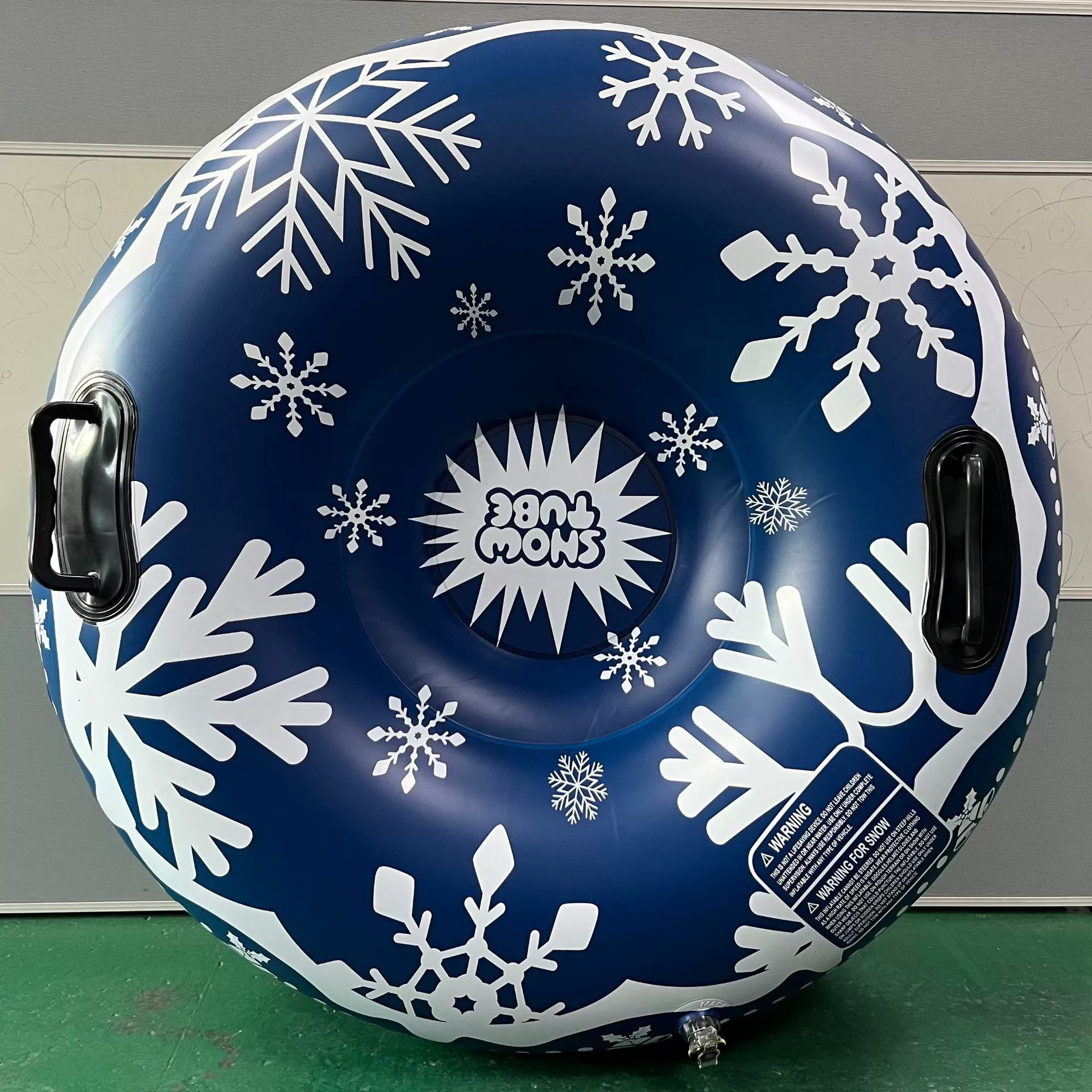 Толстый ПВХ надувной лыжный круг для детей надувной снег лыжные принадлежности для взрослых толстый износостойкий надувной лыжник