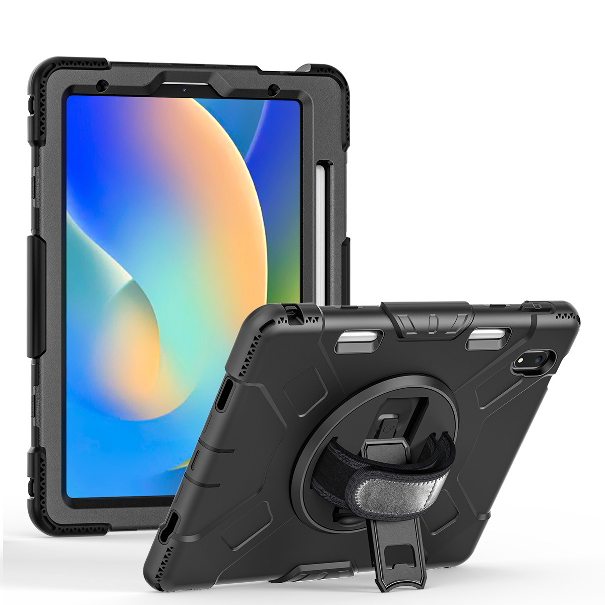 跨境专供适用iPad 10.9保护套带笔槽防摔加厚硅胶苹果平板保护壳