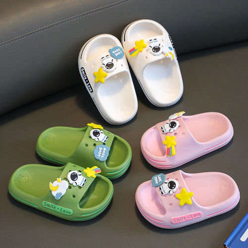 NASA astronaut boys' slippers children's home indoor non-slip bathroom bath baby outdoor girls' slippers