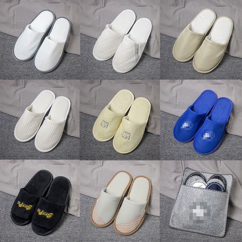 Экологичные и биоразлагаемые одноразовые тапочки, набор для внешней торговли, высококачественные тапочки для отелей, звездных отелей и элитных B&B.