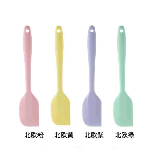 Nordic style scraper large all-in-one silicone scraper cream butter spatula stirring Spatula Silicone Spatula