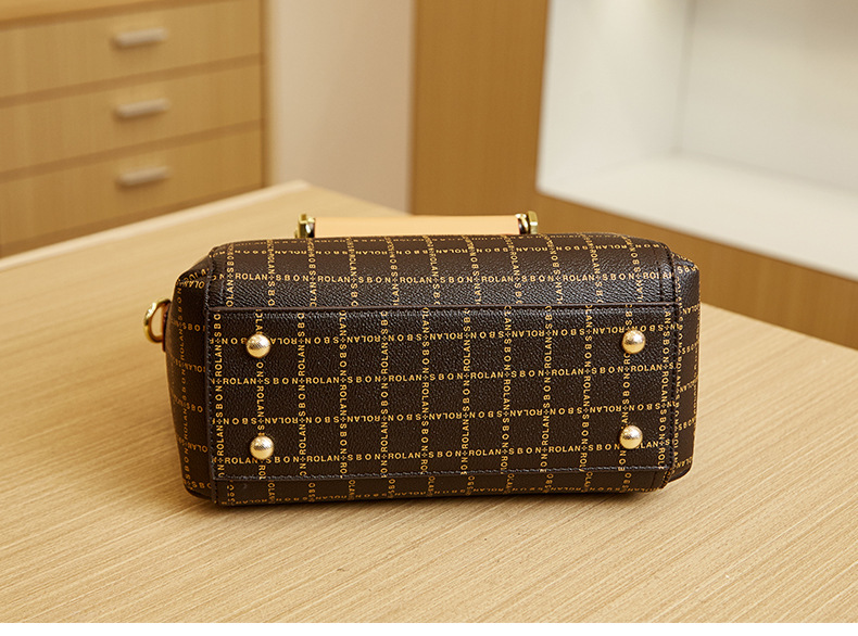 Dames handtas en schoudertas set van echt leer_voghion.com