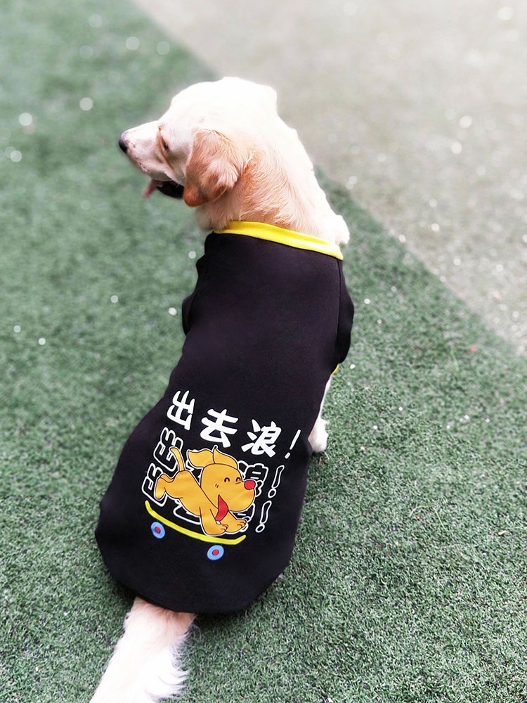 개옷 가을 겨울 기모 골든 리트리버 사모 래브라도 차이 개 태국 국경 무디 중형 및 대형 개 애완 동물 제품
