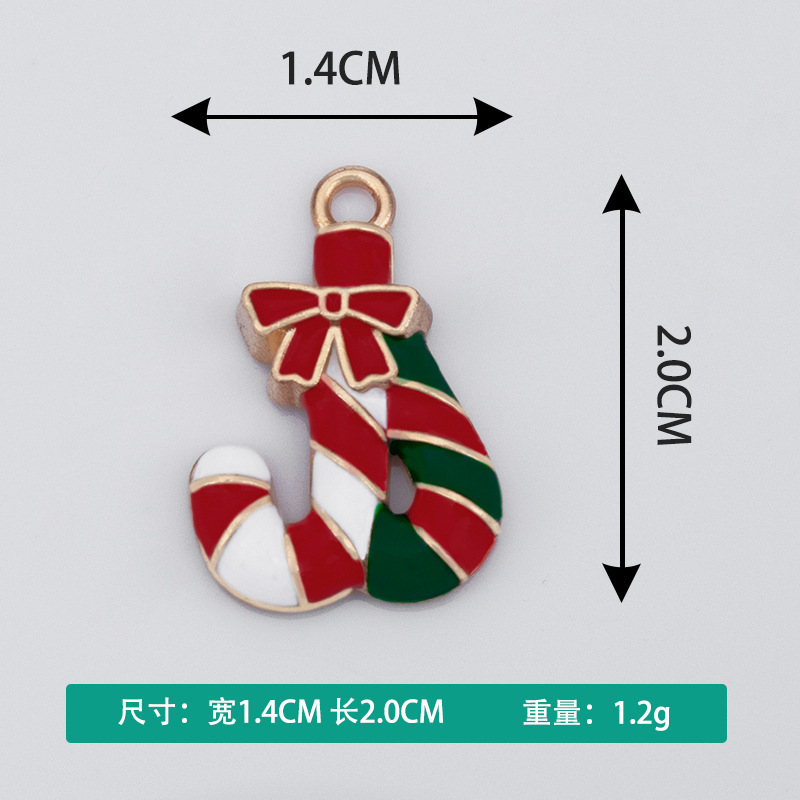 卡通圣诞节系列滴油点钻项链手链吊坠小挂件批发创意饰品diy配件|undefined