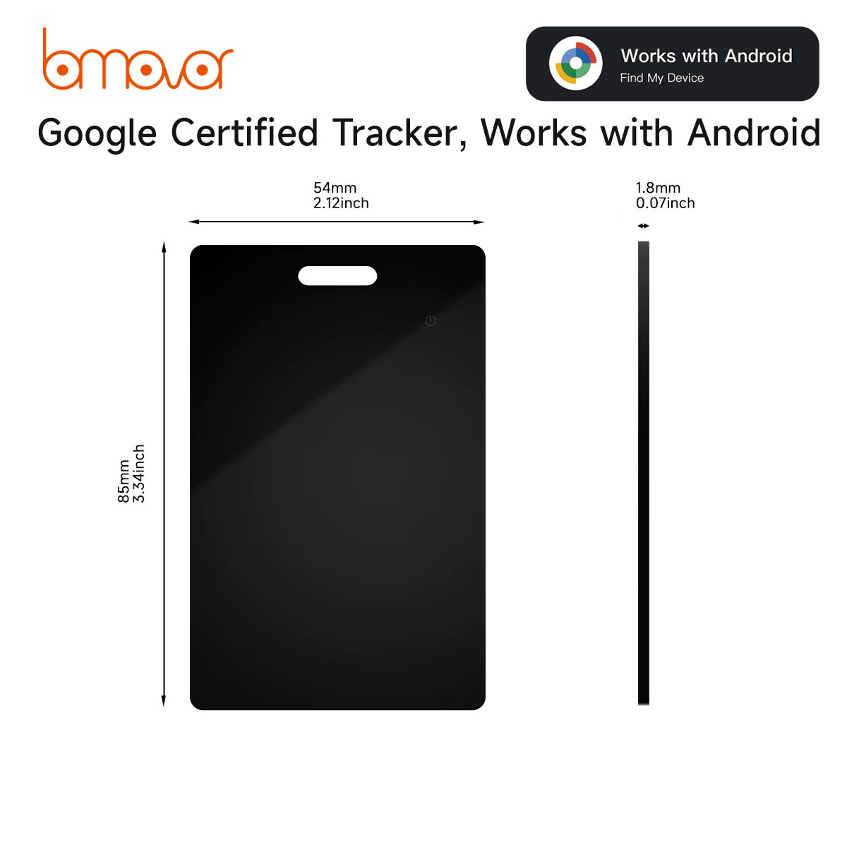 Card Anti-Lost Device Locator Google Find Wireless Charging Only Supports Overseas Version Android Source Factory_voghion.com