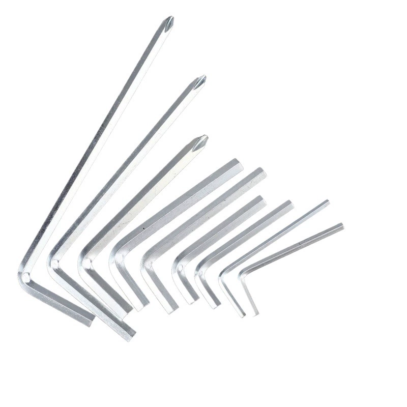 Многофункциональный шестигранный ключ Метрический шестигранник из углеродистой стали с плоской головкой и шестигранной головкой L-типа Промышленный шестигранный ключ с плоской головкой оптом