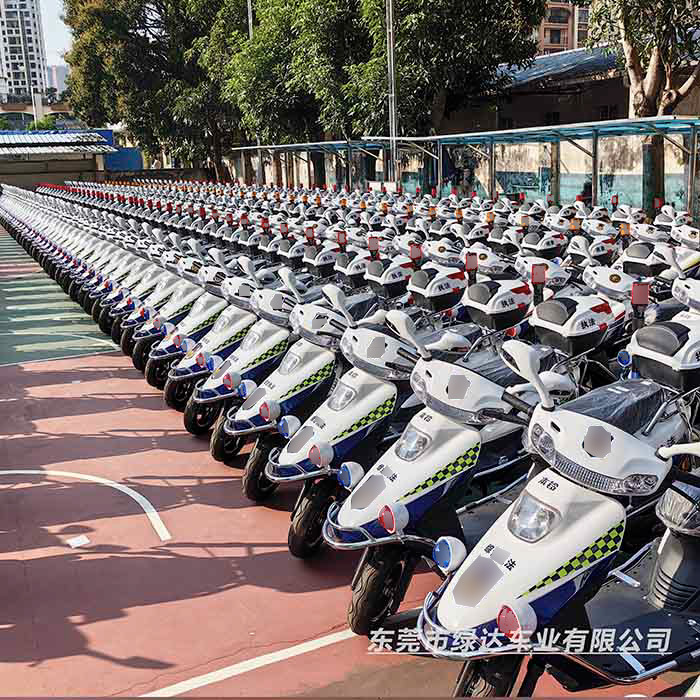 72v Electric Two-wheeled Patrol Car 2-wheeled Security Patrol Electric Motorcycle (72v Ruijie Extension)