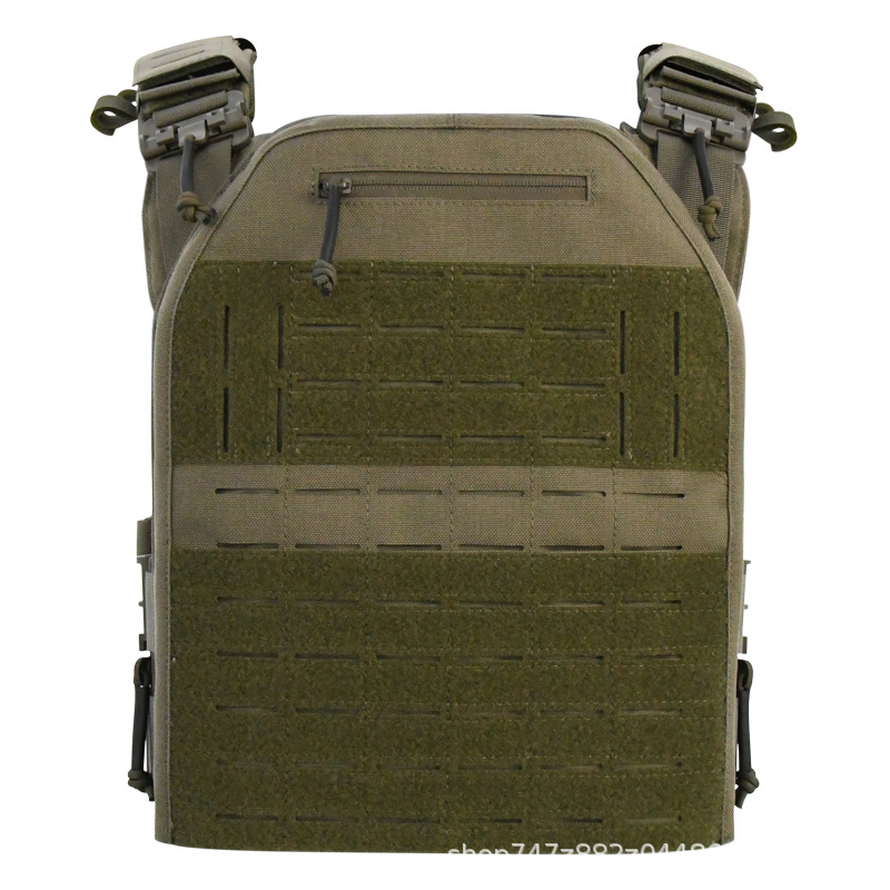 Personalizada al por mayor 1000D tela de nylon sistema de desmontaje rápido chaleco táctico camuflado se puede instalar con almohadilla extraíble