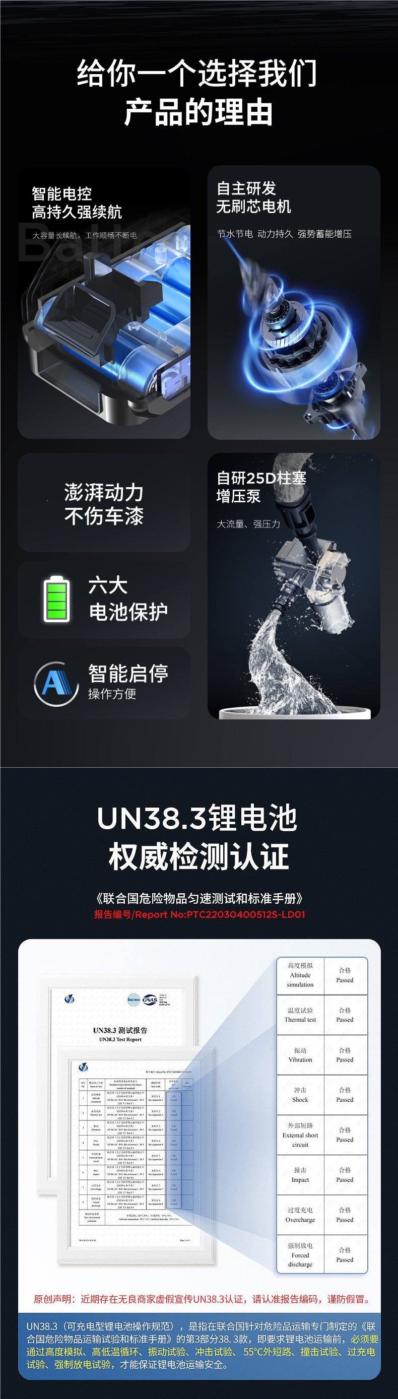 Wireless Car Washing Machine, Household High-Pressure Water Gun, Cleaning Tool for Cars, Rechargeable, High-Power Lithium Battery, Powerful Booster