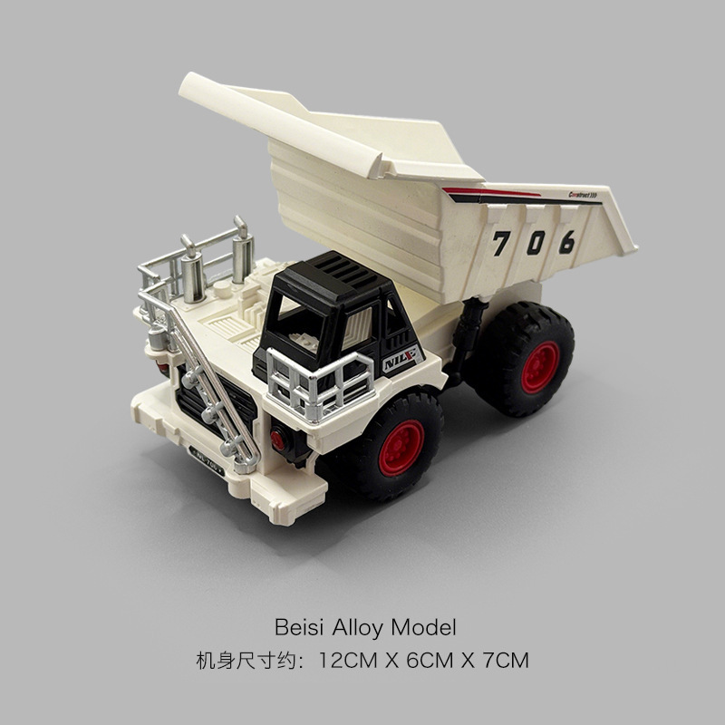 Mine Truck Model, Dump Truck, Construction Vehicle Toy, Boy's Dump Truck, Collectible Display Piece Mine Truck Model, Dump Truck, Construction Vehicle Toy, Boy's Dump Truck, Collectible Display Piece