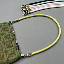 8mm新中式国风提花圆皮绳包带可替换手提单肩包带配件DIY手挽包带