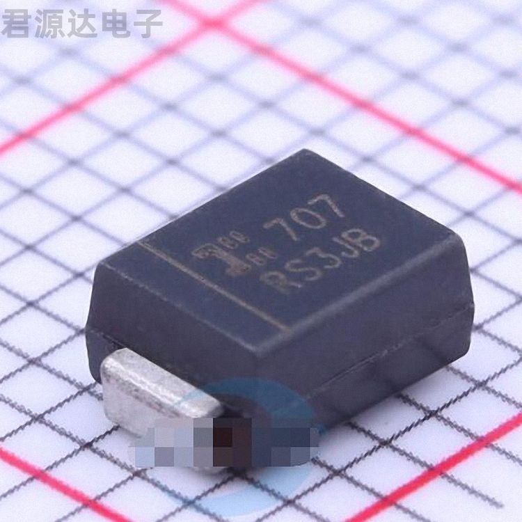 RS3JB-13-F 封装 SMB(DO-214AA) 快恢复二极管