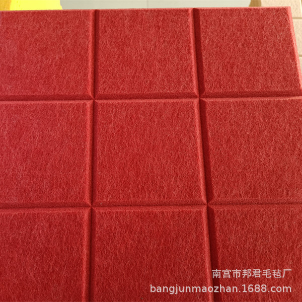 9mm grueso fieltro etiqueta de la pared nueve rejilla tablero de mensajes de Kindergarten trabaja tablero de exhibición de color DIY foto de la pared de fondo