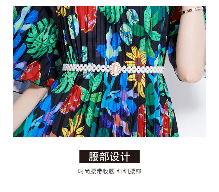 A4373 970K VÁY ĐẦM LIỀN THÂN DÁNG DÀI NỮ SONTYOR HỌA TIẾT HOA THỜI TRANG NỮ G03 SẢN PHẨM MỚI