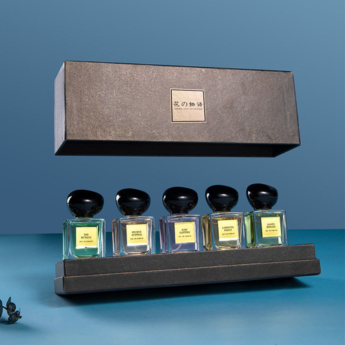 Flower Story women's perfume gift box set Internet celebrity long-lasting light fragrance fresh and natural Vietnam cross-border wholesale