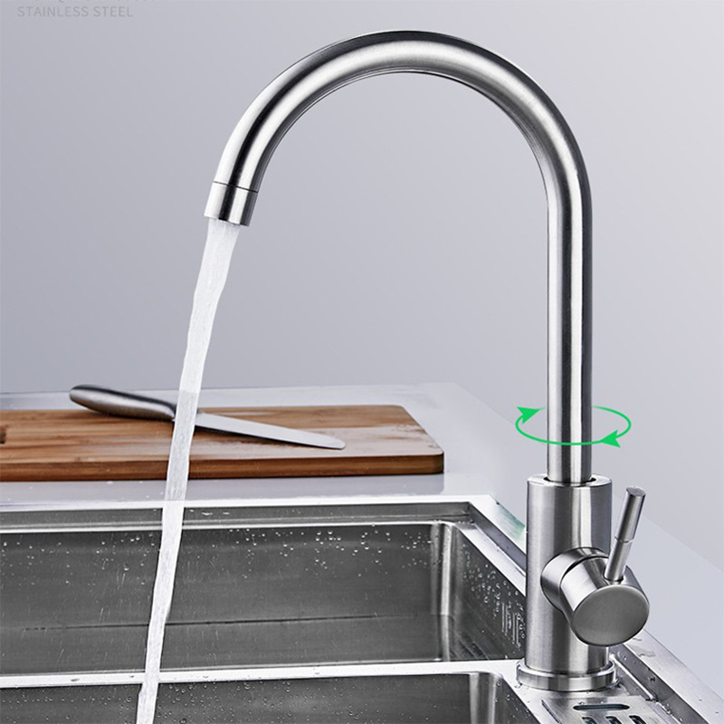 Kitchen Faucet Single Cold Water Sink Standing Faucet Direct from Manufacturer 1/2 Inch Vegetable Washing Basin Faucet Plastic Steel Faucet Large Bend Kitchen Faucet Single Cold Water Sink Standing Faucet Direct from Manufacturer 1/2 Inch Vegetable Washing Basin Faucet Plastic Steel Faucet Large Bend