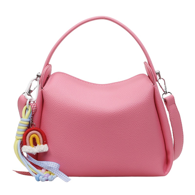 Bolso pequeño de mano para mujer 2025 nuevo bolso de mensajero de hombro de moda de lujo ligero bolso de caja de almuerzo de alta gama de nicho bolso de cubo