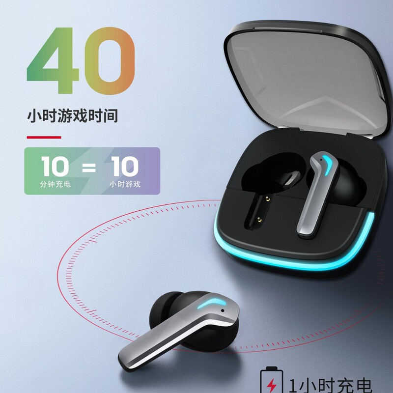 G05 New Bluetooth Earphones In-Ear Type 5.4 Noise Reduction Ultra-Long Standby Direct Sales from Manufacturer Tws Low Latency Private Model Rgb