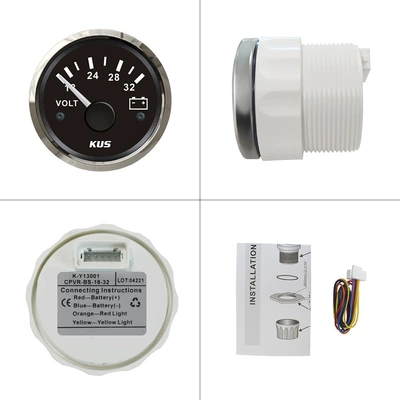 Mounting Diameter 12V 24V Voltage: automobile instrument
