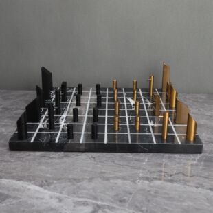 European style marble chessboard model room TV cabinet bedroom study living room dining room desktop home accessories