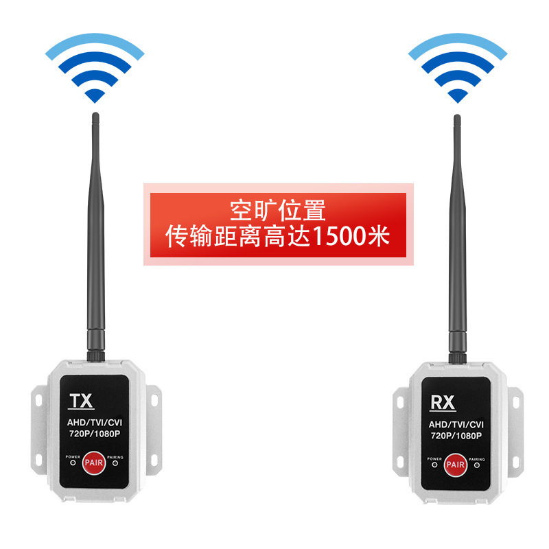 1500M 거리 자동차 무선 반전 이미지 수신기 트럭 차량 디지털 방수 송신기 상자 수신기 상자