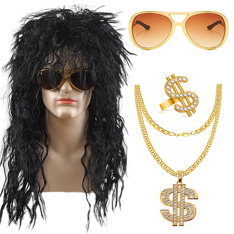 Black Rock Tea Cat Dollar Opening Ring Dollar Necklace