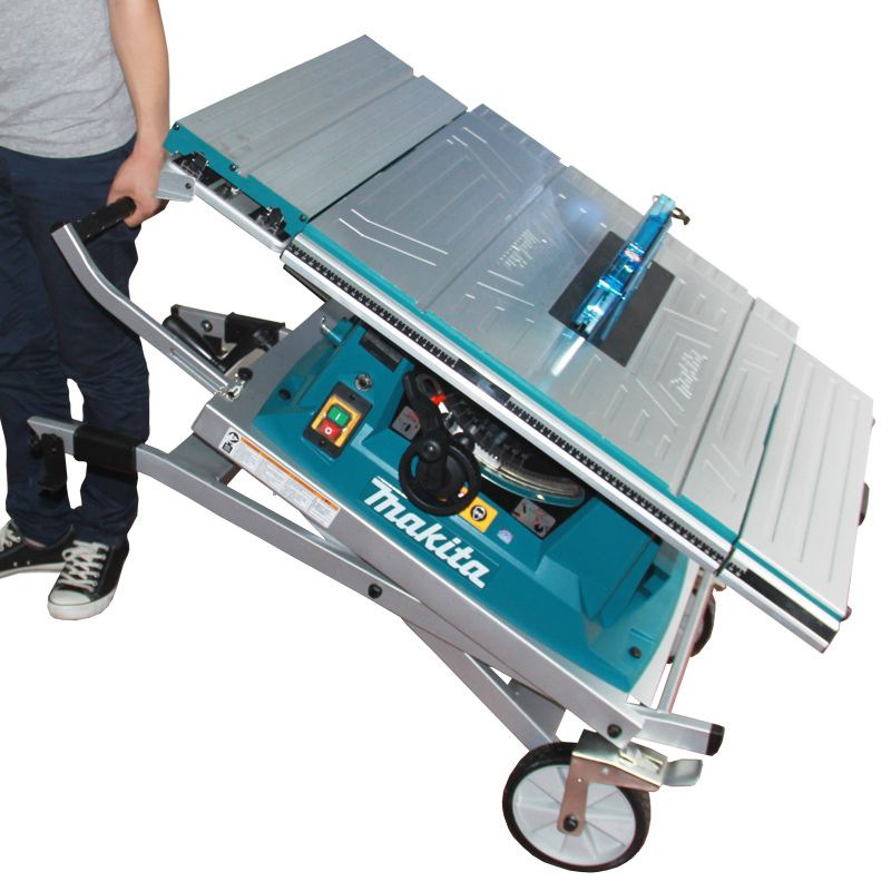 Sierra de mesa de carpintería de牧田 sierra de mesa de empuje multifuncional sierra eléctrica pequeña sierra de corte MLT100 sierra sin polvo