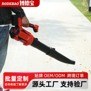 High-Power Lithium-Ion Blower for Dust Removal, Snow Blowing, and Leaf Blowing, Lithium-Ion Hair Dryer for Domestic and Foreign Trade, Large Air Volume Hair Dryer