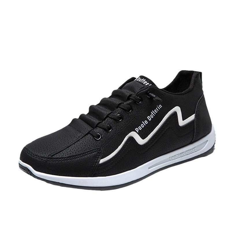 Calzado deportivo transfronterizo de talla grande para hombre, zapatos casuales cómodos y transpirables para hombre, suela suave, zapatos para correr para jóvenes de moda