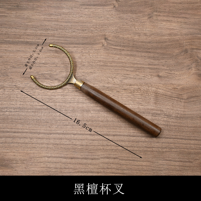 【】茶道六君子 零配 黒檀五点セット 茶杓 茶杯 茶叉 茶針 茶釜筆 卸売茶道具|undefined